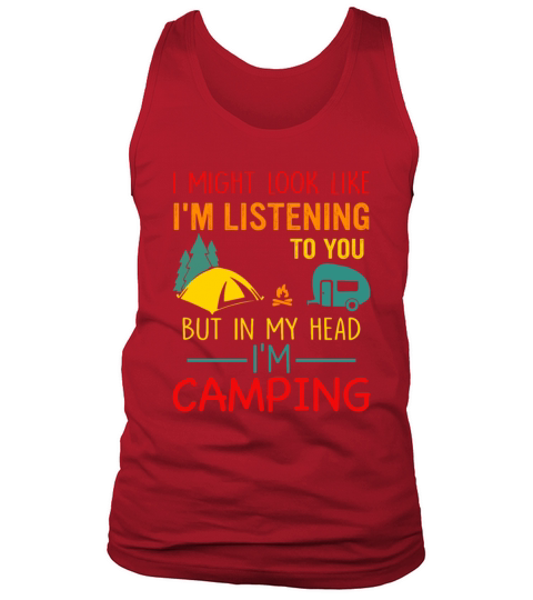 I Might Look Like Im Listening To You Retro Tank Top Unisex