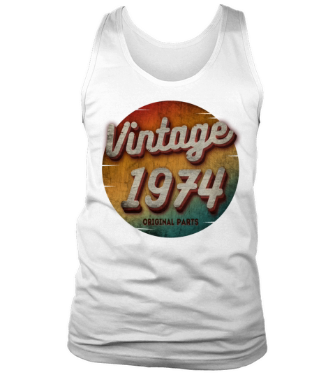 VINTAGE 1974 ORIGINAL PARTS Tank Top Unisex