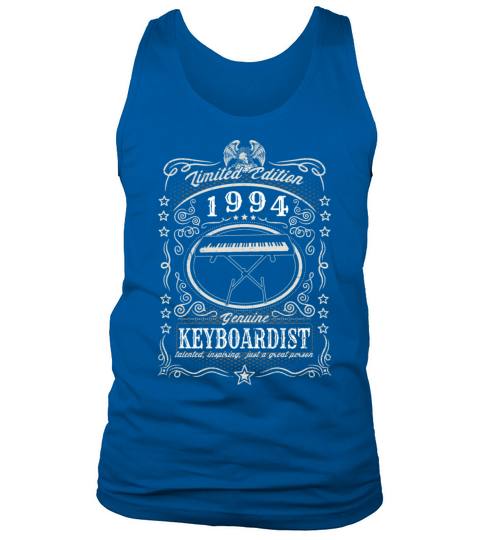 Vintage 1994 Keyboardist Birthday Gift Keyboard Tank Top Unisex