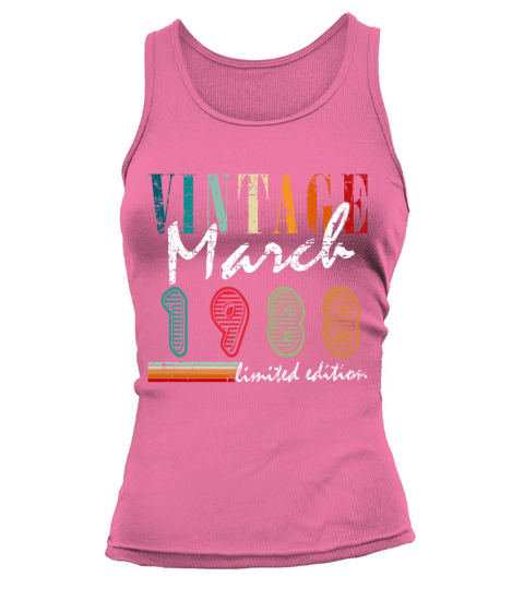 35th birthday March vintage 1988 gift idea Tank top Woman