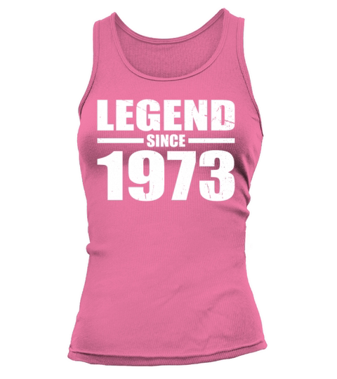 50th birthday vintage 1973 legend since 1973 Tank top Woman