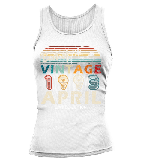 Anniversary 30 years - vintage - April 1993 Tank top Woman