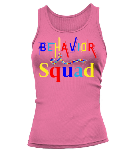 Behavior Squad Autism therapist Aba Specialist Tank top Woman