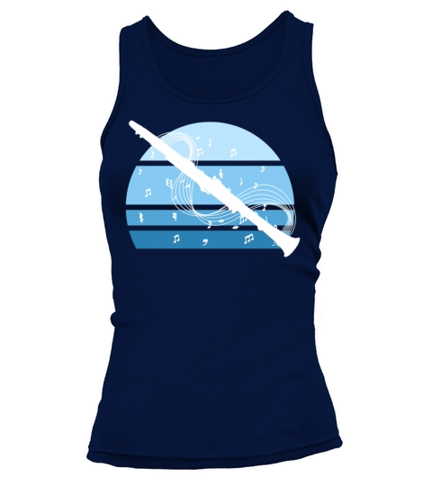 Clarinet Aesthetic Retro Clarinetist Vintage Tank top Woman