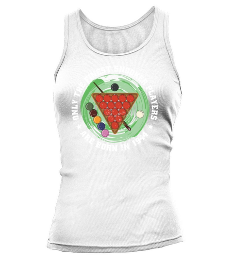 Snooker born in 1944 Vintage Birthday Snooker-game Tank top Woman