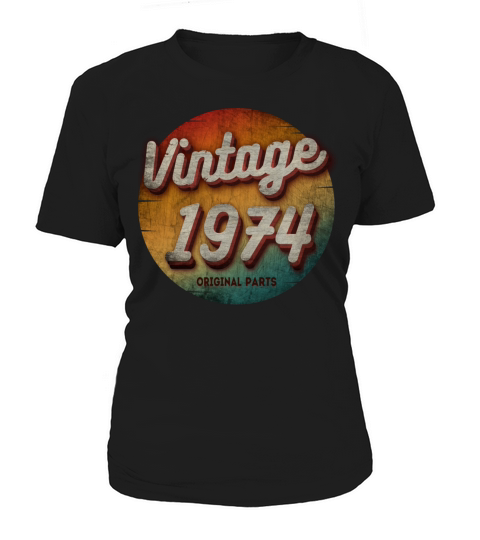 VINTAGE 1974 ORIGINAL PARTS Women's T-Shirt