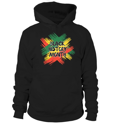 Black History Month USA Afro America African Hoodie Unisex