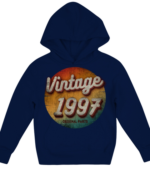 VINTAGE 1997 ORIGINAL PARTS Kids Hoodie