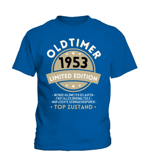 70th Birthday Vintage 1953 Kids T-Shirt