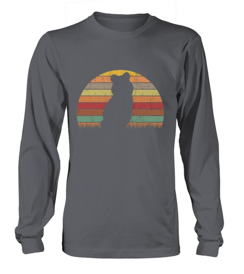 Quokka Vintage Short-tailed Kangaroo Retro Long sleeved Unisex