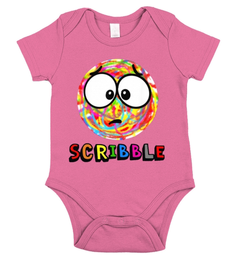 Scribble Vintage Short Sleeve Baby One-Piece