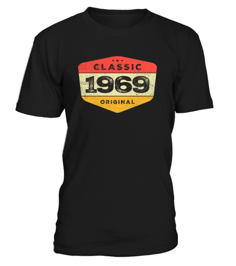 Classic 1969 54 Birthday Vintage T-Shirt Unisex