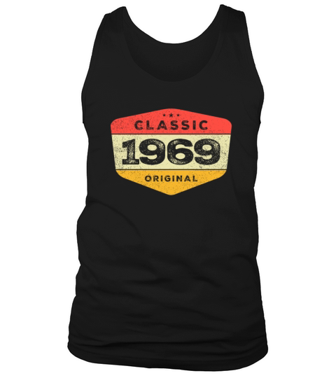 Classic 1969 54 Birthday Vintage Tank Top Unisex