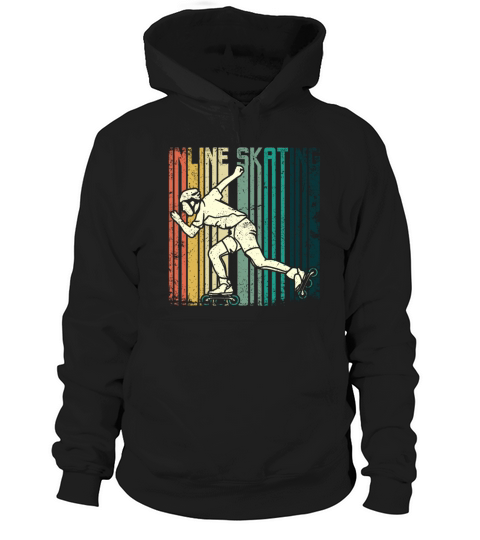 Retro Vintage rollerblade inline skating Hoodie Unisex