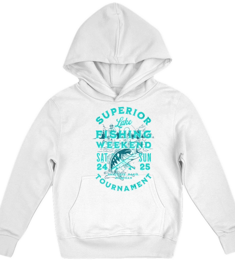 Fishing Vintage Fisher Lifestyle Kids Hoodie