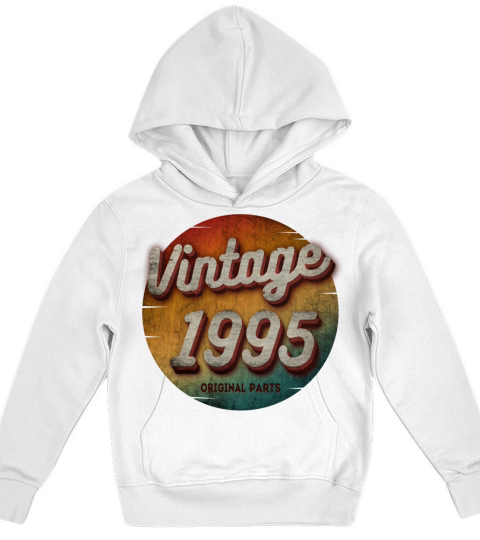 VINTAGE 1995 ORIGINAL PARTS Kids Hoodie