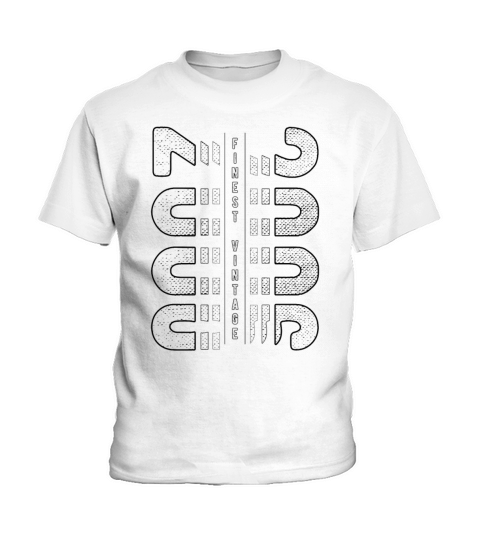 Finest Vintage 2006 Year Of Birth 2006 Birthday Kids T-Shirt