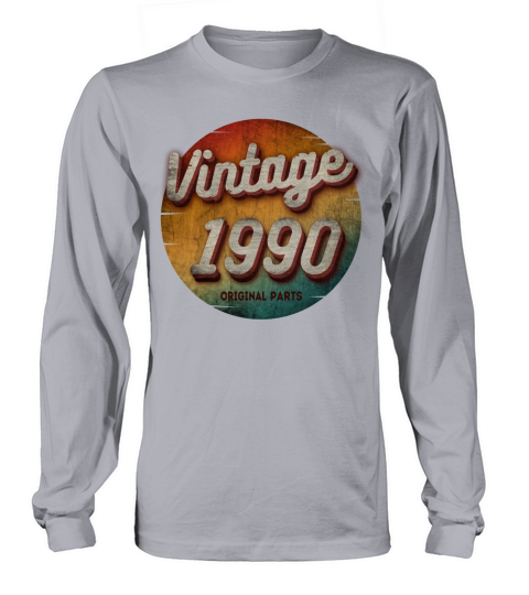 VINTAGE 1990 ORIGINAL PARTS Long sleeved Unisex