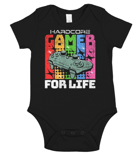 Gamer For Life Short Sleeve Baby One-Piece