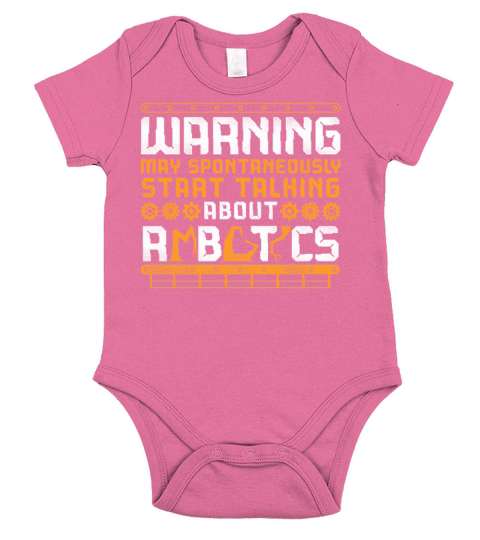 Robot Robotics Engineer Vintage Short Sleeve Baby One-Piece