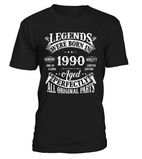 32nd Birthday Vintage Legends Born In 1990 32 Year T-Shirt Unisex