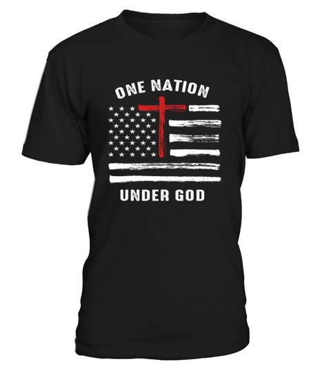 Christian Faith Family Vintage USA Flag T-Shirt Unisex