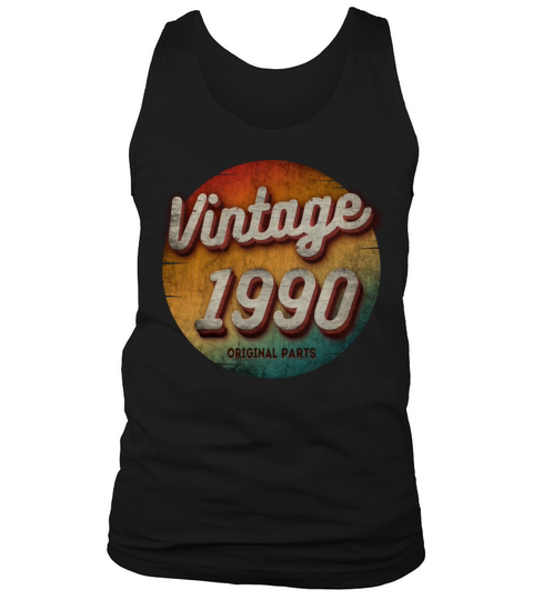 VINTAGE 1990 ORIGINAL PARTS Tank Top Unisex