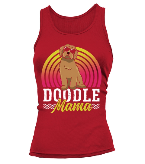 Womens Doodle Mama Labradoodle Goldendoodle Tank top Woman