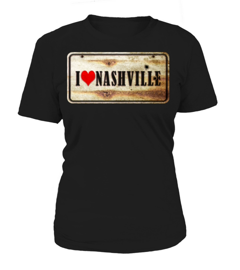 I Love Nashville Vintage Sign Women's T-Shirt