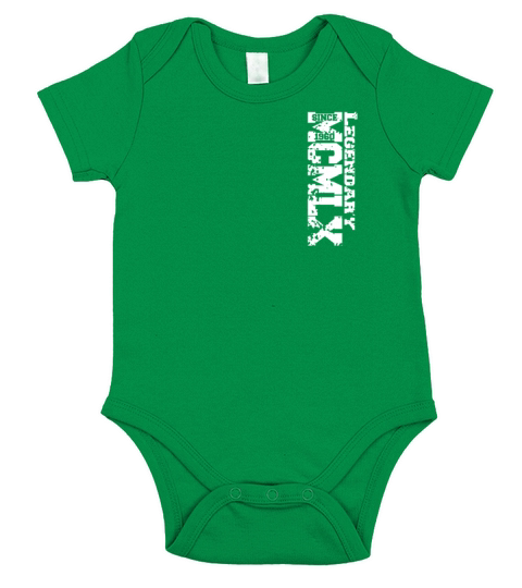 Birthday gift legandary vintage 1960 Short Sleeve Baby One-Piece