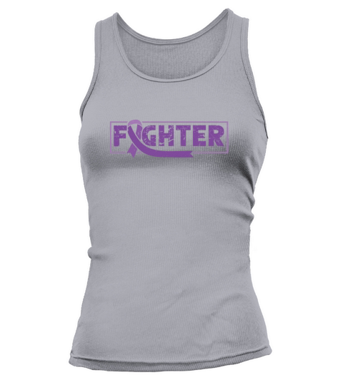 Epilepsy Fighter Purple Ribbon Epileptic Epilepsy Tank top Woman