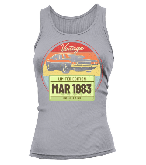 Vintage March 1983 Limited Edition One of a Kind Tank top Woman