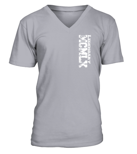 Birthday gift legandary vintage 1960 V-Neck T-shirt