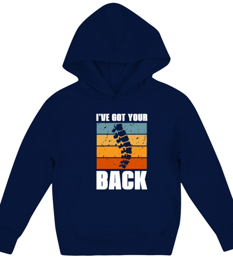 Ive Got Your Back Retro Vintage Kids Hoodie