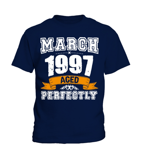 March 1997 Vintage Birthday Present Kids T-Shirt