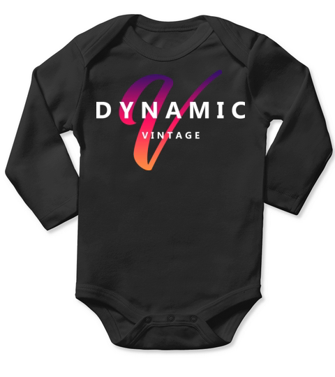 new dynamic ventage Long Sleeve Baby One-Piece