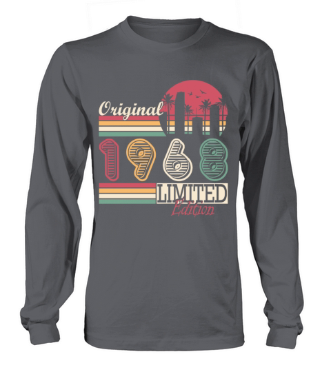 1968 Original Vintage Birthday Gift Long sleeved Unisex