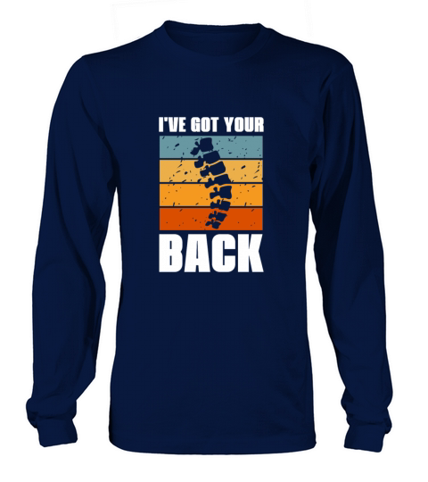 Ive Got Your Back Retro Vintage Long sleeved Unisex