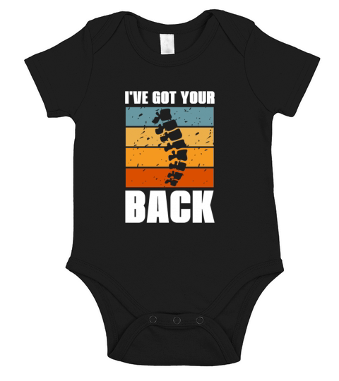 Ive Got Your Back Retro Vintage Short Sleeve Baby One-Piece