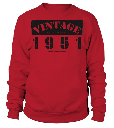 Vintage Classic 1951 72nd Birthday - 72 Years Old Sweatshirt Unisex