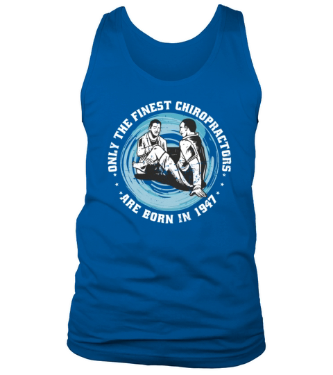 Physiotherapy born in 1947 Vintage Birthday Tank Top Unisex