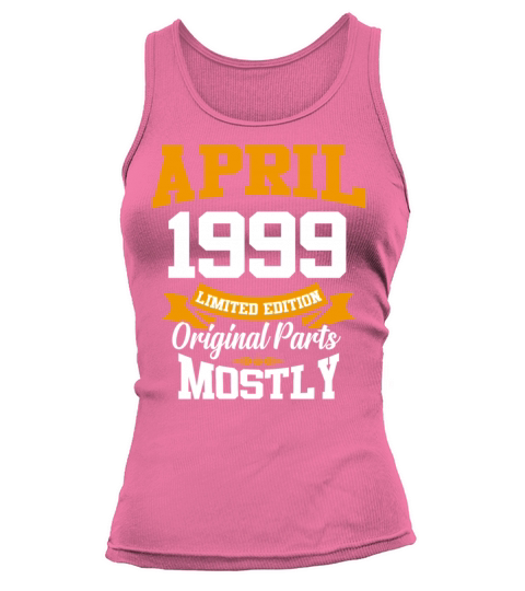 April 1999 Vintage Birthday Present Tank top Woman
