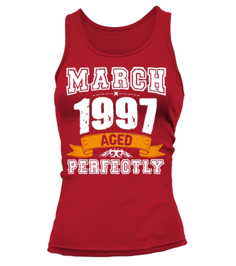 March 1997 Vintage Birthday Present Tank top Woman