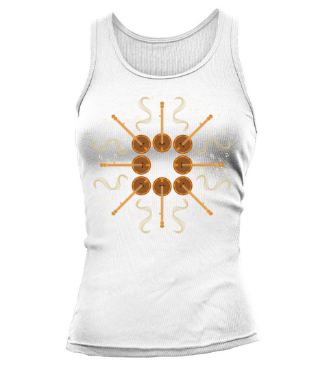 Music Notes Bluegrass Vintage Banjo Tank top Woman