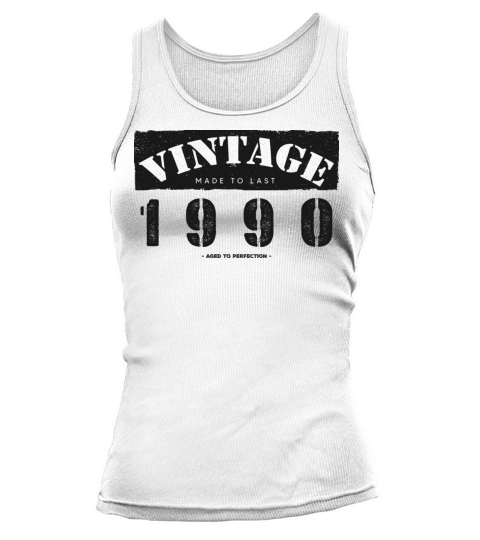 Vintage Classic 1990 33rd Birthday - 33 Years Old Tank top Woman