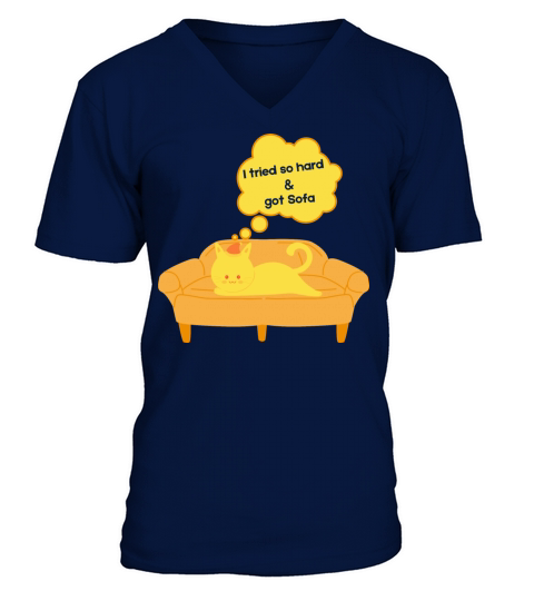 I Tried So Hard And Got Sofa V-Neck T-shirt