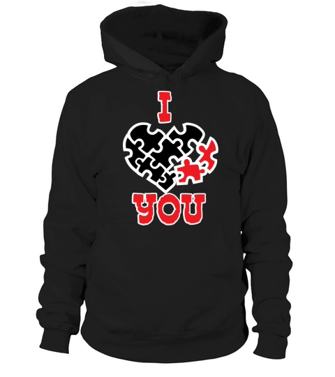love is puzzle thats why i love you Hoodie Unisex