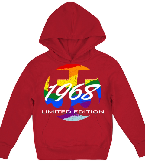 55th birthday men women 55 years 1968 vintage Kids Hoodie