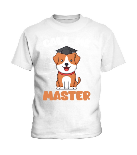 Call me master dog fan masters degree Kids T-Shirt