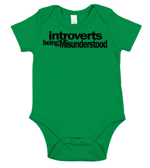 Introverts Being Misunderstood 1A Short Sleeve Baby One-Piece